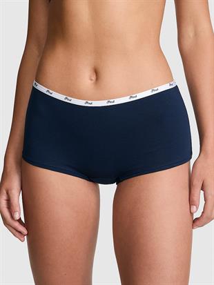 Logolu Pamuklu Boyshort Külot