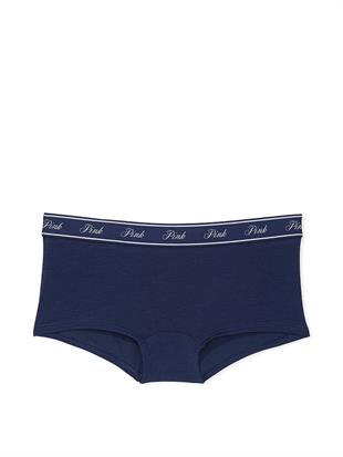 Logolu Pamuklu Boyshort Külot