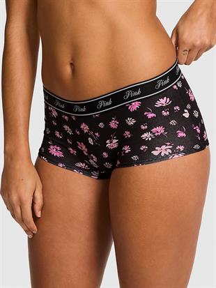 Logolu Pamuklu Boyshort Külot