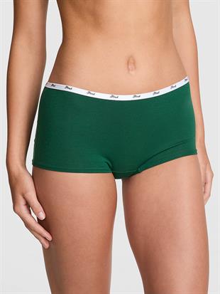 Logolu Pamuklu Boyshort Külot