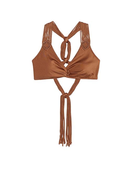 Makrome Püsküllü Bralet Bikini Üstü
