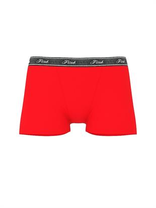 Mikro Logolu Yüksek Bel Boyshort Külot
