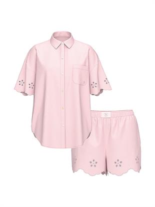 Modal Pamuklu Kısa Pijama Takımı