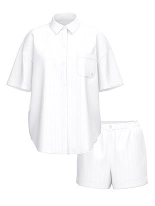 Modal Pamuklu Kısa Pijama Takımı