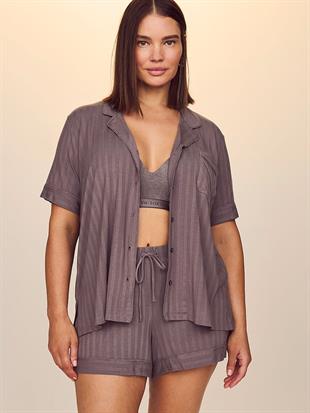 Modal Ultra İnce Şortlu Pijama Takımı