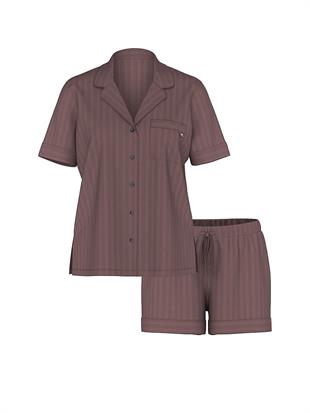 Modal Ultra İnce Şortlu Pijama Takımı