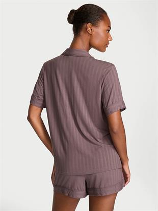 Modal Ultra İnce Şortlu Pijama Takımı