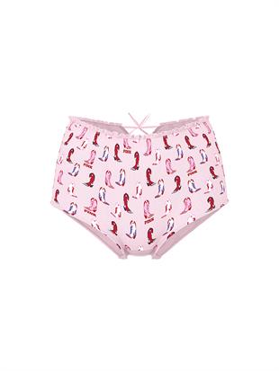 Pamuklu Arkadan Bağlamalı Boyshort Külot