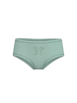 Pamuklu Dantelli Cheeky Külot