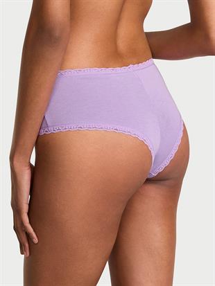 Pamuklu Dantelli Cheeky Külot