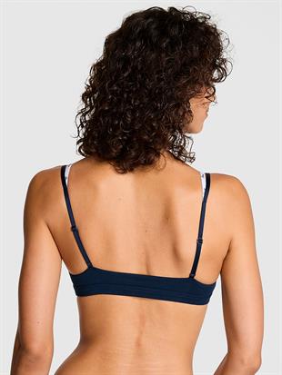 Pamuklu Logo Detaylı Askılı Üçgen Bralet