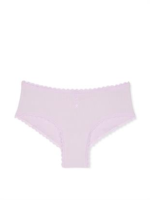 Pamuklu Pointelle Dantelli Cheeky Külot