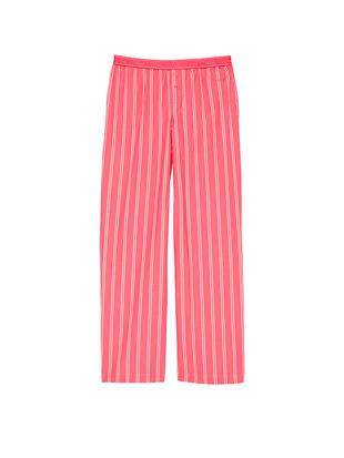 Pamuklu Poplin Logolu Pijama Altı