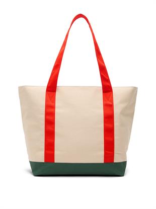 PINK Kamp Patch Tote Çanta