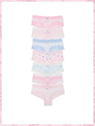 PINK x LoveShackFancy 7li Cheeky Külot Paketi