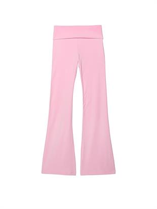 PINK x LoveShackFancy Beli Katlanabilen İspanyol Paça Tayt