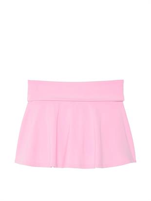 PINK x LoveShackFancy Beli Katlanabilen Şort Etek