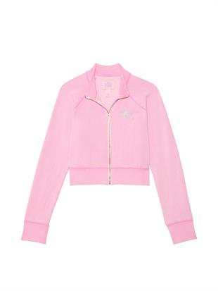 PINK x LoveShackFancy Fermuarlı Sweatshirt