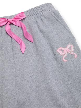 PINK x LoveShackFancy Geniş Paça Eşofman Altı