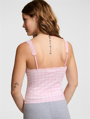 PINK x LoveShackFancy Pamuklu Atlet