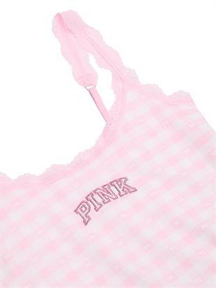 PINK x LoveShackFancy Pamuklu Atlet