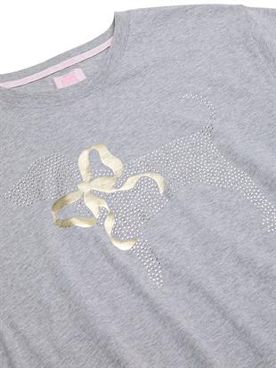 PINK x LoveShackFancy Pamuklu Tişört