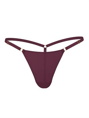 Pürüzsüz Ayarlanabilir V-String Külot