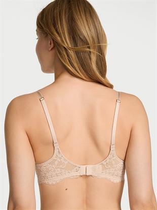 Pürüzsüz Dantelli Push-Up Sütyen