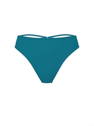 Pürüzsüz Yüksek Bel Askılı Tanga