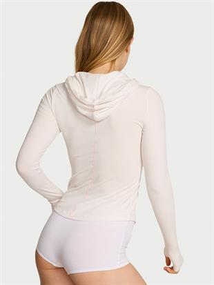 Ribanalı Kapüşonlu Sweatshirt