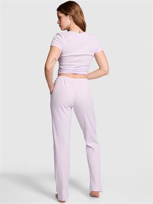Ribanalı Uzun Pijama Takımı