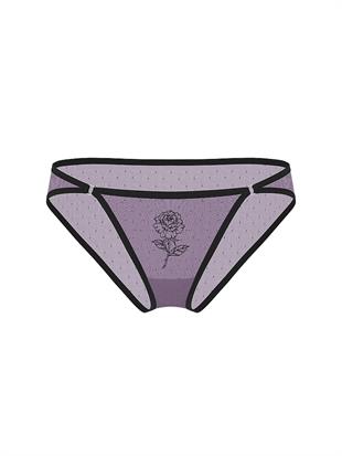 Romantik İşlemeli Cheeky Külot