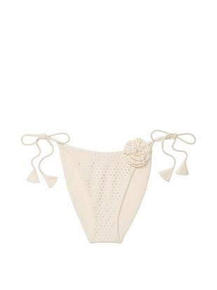 Rosette Işıltılı Askılı Cheeky Bikini Altı