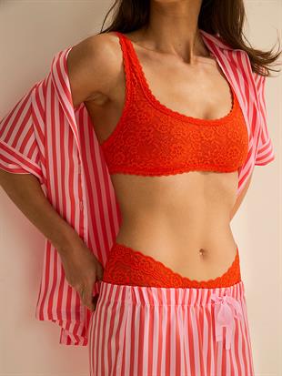 Saten Kısa Pijama Takımı