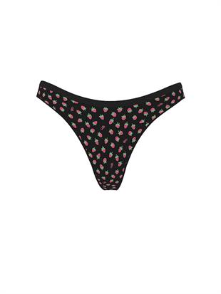 Seamless Derin Bacak Kesim Tanga
