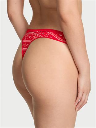 Seamless Derin Bacak Kesim Tanga