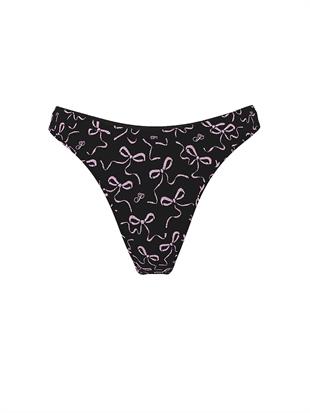 Seamless Derin Bacak Kesim Tanga