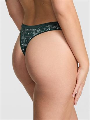 Seamless Derin Bacak Kesim Tanga