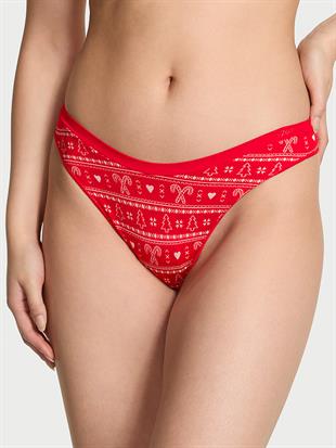 Seamless Derin Bacak Kesim Tanga