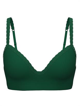Seamless Ribanalı Balensiz Push-Up Sütyen