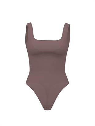 Şekillendirici Kare Yaka Body