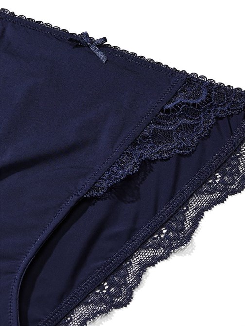 Smooth Dantelli Askılı Bikini Külot