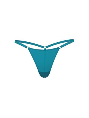 Smooth High-Leg Adjustable V-String Panty