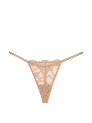 Twinkle Askılı Dantelli V-String Külot