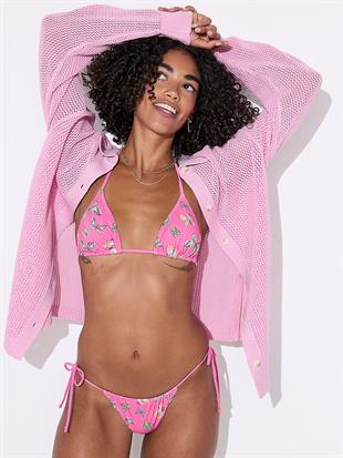 Üçgen Askılı Bikini Üstü