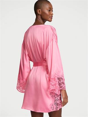 Victorias Secret Dream Dantelli Saten Sabahlık