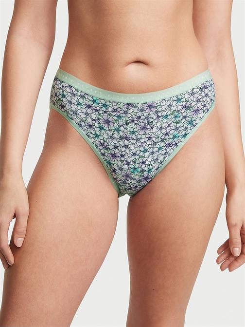 Victorias Secret Esnek Pamuklu Yüksek Bacak Boxer Külot