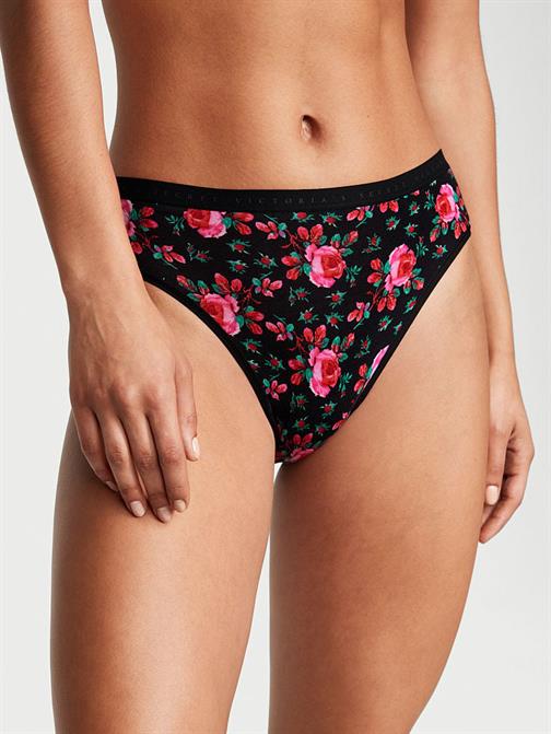 Victorias Secret Esnek Pamuklu Yüksek Bacak Boxer Külot