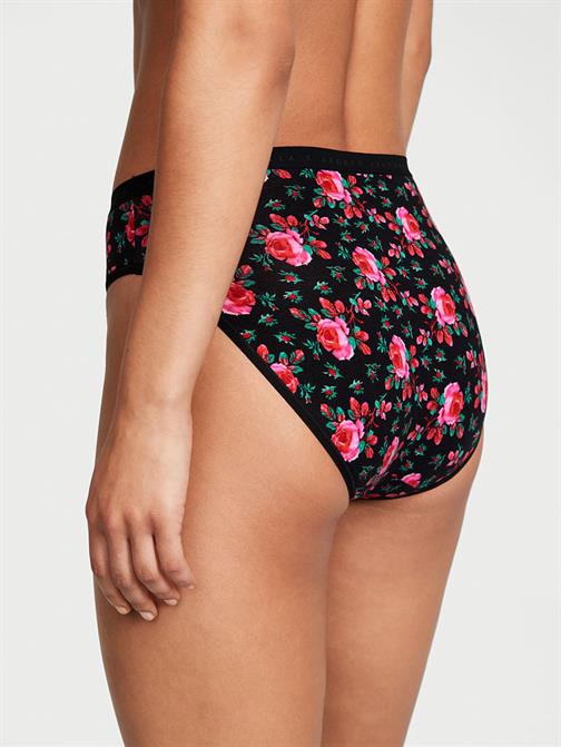 Victorias Secret Esnek Pamuklu Yüksek Bacak Boxer Külot