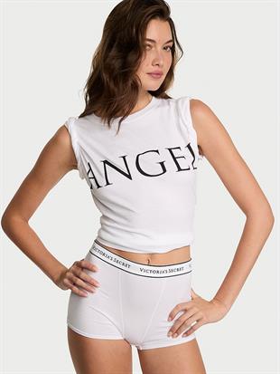 Victorias Secret Fashion Show 25 Oversize Pamuklu Tişört